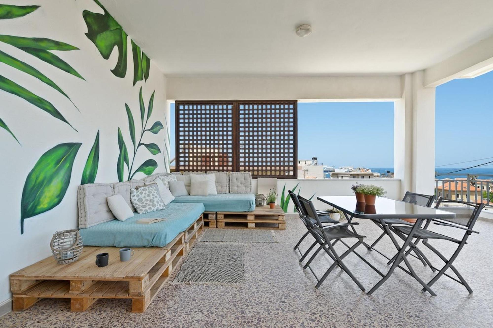 Sea City And Mountain View Apartment Khania Eksteriør bilde