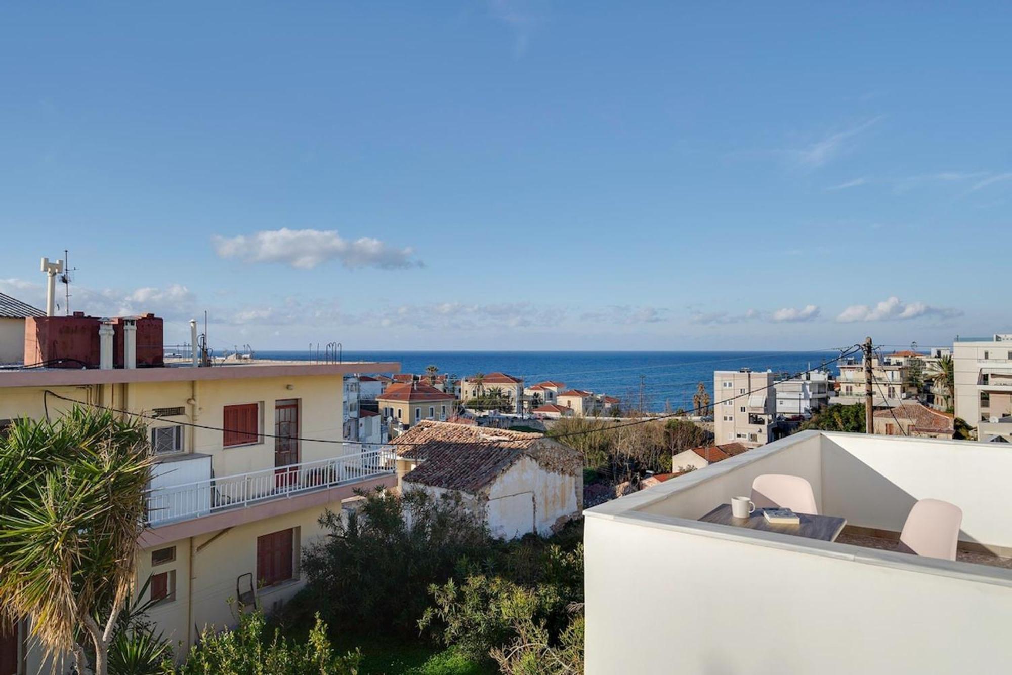 Sea City And Mountain View Apartment Khania Eksteriør bilde